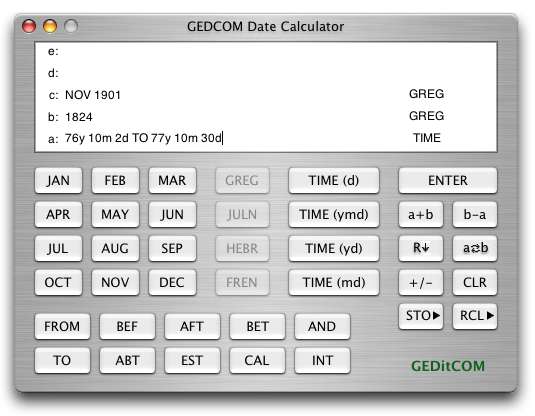 Date Calculator Icon.